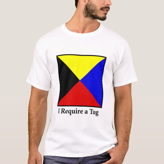 Camiseta Eu exijo um reboque (Frente)