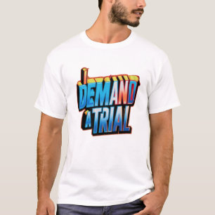 Camiseta Eu exijo uma avaliação