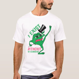 Camiseta Eu Existe Sem Meu Consentimento, Crianças Sapos En