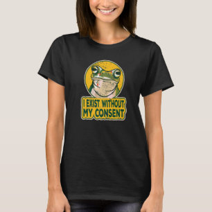 Camiseta Eu Existe Sem Meu Consentimento, Sapo Surreal Surr