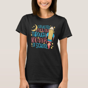 Camiseta Eu Explodi Meu Caminho Através de 100 Dias de Cria
