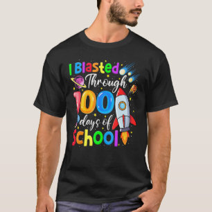 Camiseta Eu Explodi Por 100 Dias De Escola 100º Dia De Chá