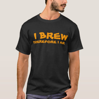 Camiseta Eu fabrico-me cerveja conseqüentemente sou