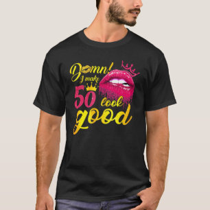 Camiseta Eu Faço 50 Parecem Bons Passando O Bíbulo 50º Nasc