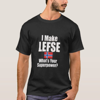 Camiseta Eu Faço A Esquerda Qual É O Seu Superpoder