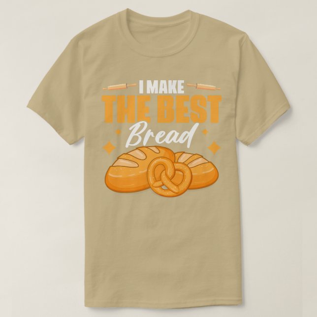 Camiseta Eu Faço A Melhor Padaria De Pão (Frente do Design)