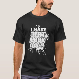 Camiseta Eu Faço A Sujeira Ficar Bem Engraçada, Moto De Bic