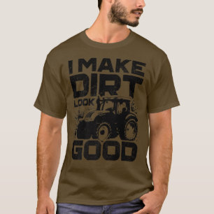 Camiseta Eu Faço A Sujeira Parecer Bom Trator