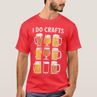 Camiseta Eu Faço Artesanato Divertida Homens Mulhe