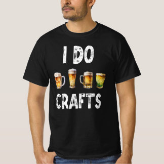 Camiseta Eu faço Artesanatos - Artesanato Cerveja em casa