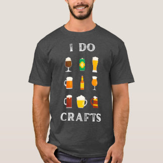 Camiseta Eu faço Artesanatos cerveja artesanato cerveja em