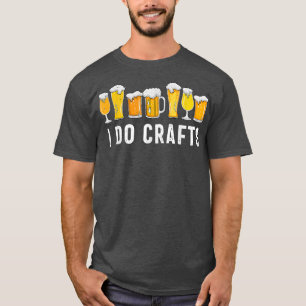 Camiseta Eu Faço Artesanatos Em Casa Fazendo Artesanato Bee