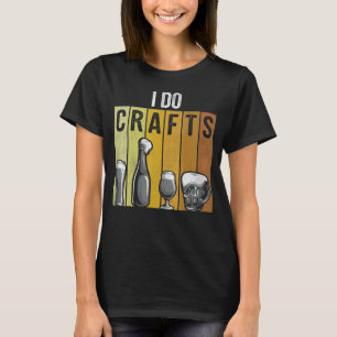 Camiseta Eu faço Artesanatos Vintage Criando 1