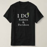 Camiseta Eu faço Casais de anéis de Noivado nome diversão m<br><div class="desc">Eu faço Casais de Anel de Noivado chamando Camiseta Mínima Feliz e Divertida. Celebrar seu evento especial com esta fofa camiseta. Todos os textos estão pré-organizados para que você mude fácil e rapidamente com seus próprios detalhes.</div>