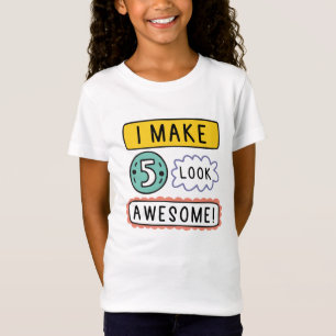Camiseta Eu Faço Cinco Pareceres Incríveis