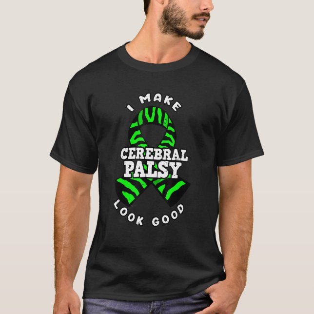 Camiseta Eu Faço Com Que O Cerebral Pareça Bem Com O Cerebr (Frente)