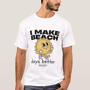 Camiseta Eu faço dias de praia melhores