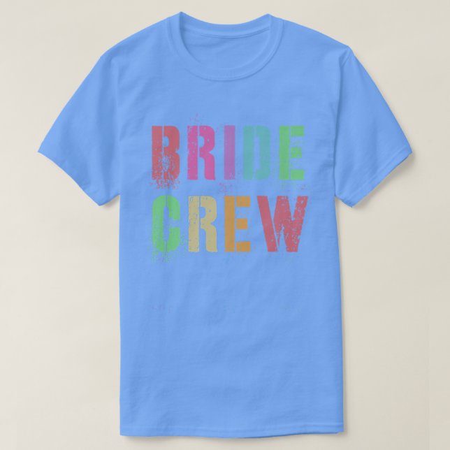 Camiseta Eu faço EQUIP BRIDE despedida de solteira Festa de (Frente do Design)