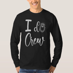 Camiseta Eu Faço Equipe De Casamento Presente De Noiva Dama