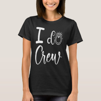 Camiseta Eu Faço Equipe De Casamento Presente Para Noiva Da