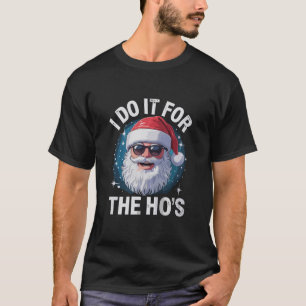 Camiseta Eu Faço Isso Para As Pessoas Engraçadas Natal Inap