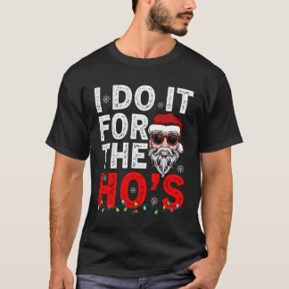 Camiseta Eu Faço Isso Para O Quê Papai Noel Engraçado Natal