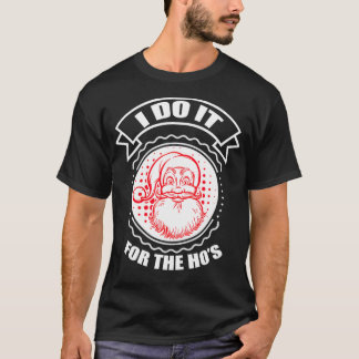 Camiseta Eu faço isso para os vossos divertidos Natal Papai