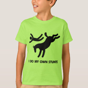 Camiseta Eu faço meu próprio cavalo de Stunts™: imagem