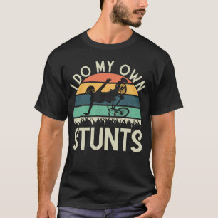 Camiseta Eu Faço Minhas Próprias Pedras De Bicicletas Da 