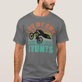 Camiseta Eu Faço Minhas Próprias Pedras De Montanha MTB Bic