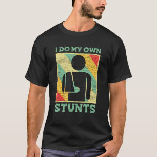 Camiseta Eu Faço Minhas Próprias Pedras Quebradas Arma
