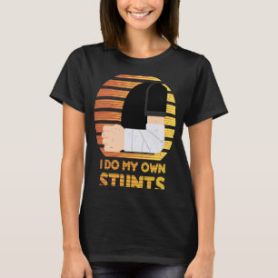 Camiseta Eu Faço Minhas Próprias Pedras Quebradas Feridas D