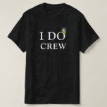 Camiseta Eu faço Noivado de Tripulação Anel Minimalista Bon<br><div class="desc">EU FAÇO Noivado Sapphire Ring Casais Nomeiam Camiseta Feliz e Divertida Minimalista. Celebrar seu evento especial com esta fofa camiseta. Todos os textos estão pré-organizados para que você mude fácil e rapidamente com seus próprios detalhes.</div>