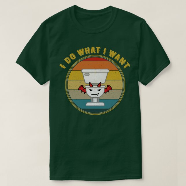 Camiseta Eu Faço O Que Eu Quero. (Frente do Design)
