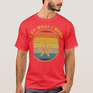 Camiseta Eu Faço O Que Eu Quero Com As Mãos De Oração Fecha