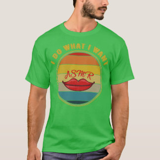 Camiseta Eu Faço O Que Eu Quero Lábios De Asma Sofridos