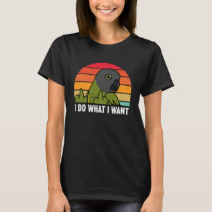 Camiseta Eu Faço O Que Eu Quero, Papagaio No Senegal