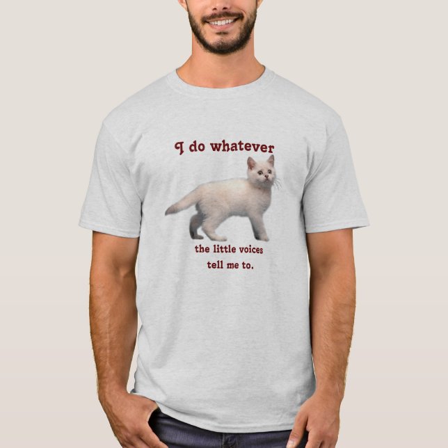 Camiseta Eu faço o que quer que… (Frente)