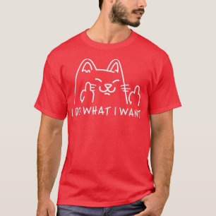 Camiseta Eu Faço O Que Quero Com Meu Gato Engraçado 4745