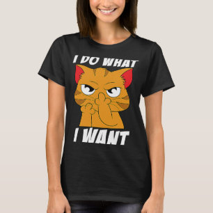 Camiseta Eu faço o que quero com o meu meme de gato engraça