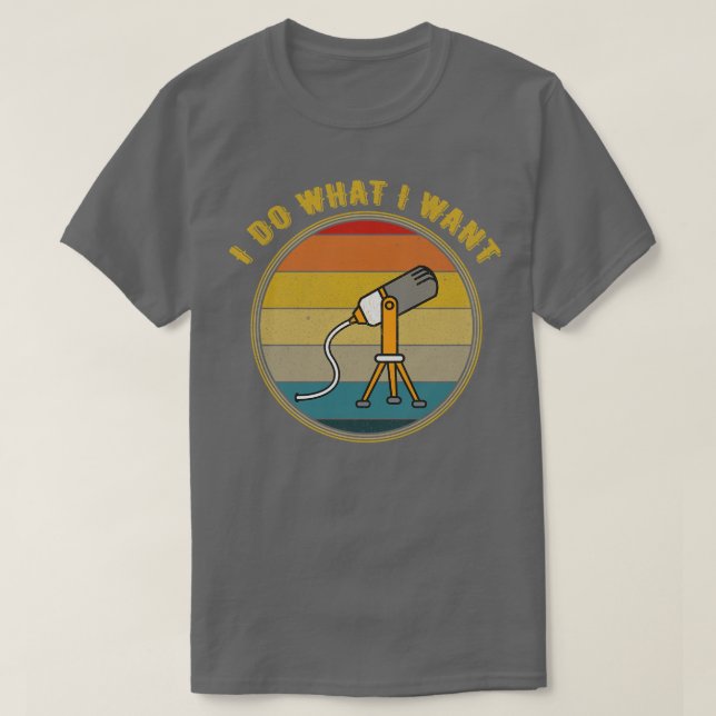Camiseta Eu Faço O Que Quero Que O Mic Asmr Se Afaste (Frente do Design)