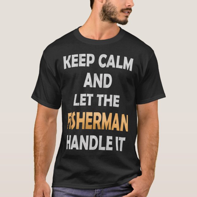 Camiseta Eu faço pesca para queimar o louco (Frente)