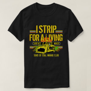 CAMISETA EU FAÇO STRIP PARA VIVER