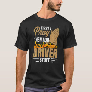 Camiseta Eu Faço Taxi Driver Coisas Taxi Dirigindo Táxis Gr