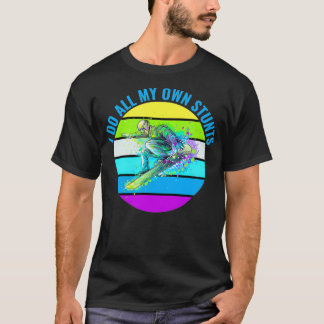 Camiseta Eu Faço Todas As Minhas Próprias Pedras Snowboard