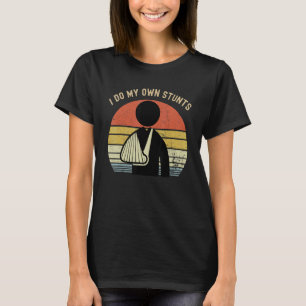 Camiseta Eu Faço Todas As Minhas Próprias Pedras Vintage Ar