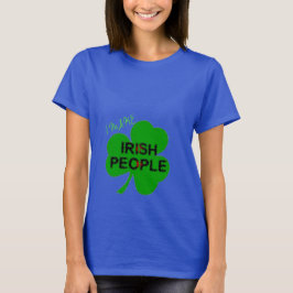 Camiseta eu faço um orgulho pessoas irlandês de material ve