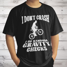 Camiseta Eu Faço Verificações Aleatórias de Gravidade Amant