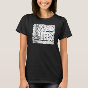 Camiseta Eu Falo Beeps Prospector Potencial Mineração
