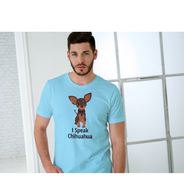 Camiseta Eu Falo Chihuahua T-Shirt (Criador carregado)